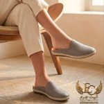 کفش صندل طبی زنانه تمام چرم مدل بافتی رزا - تصویر 9